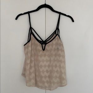 Chiffon tank top